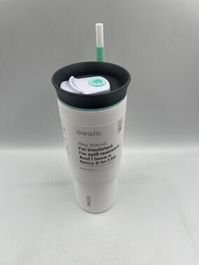 NEW Owala 24 Oz. Stainless Steel Cloudscape Travel Tumbler 2-in-1 SOLD OUT!